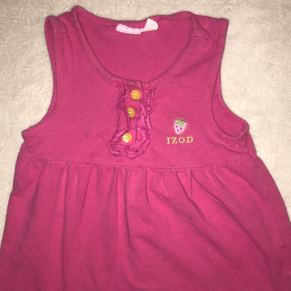 Little girls Izod tank top